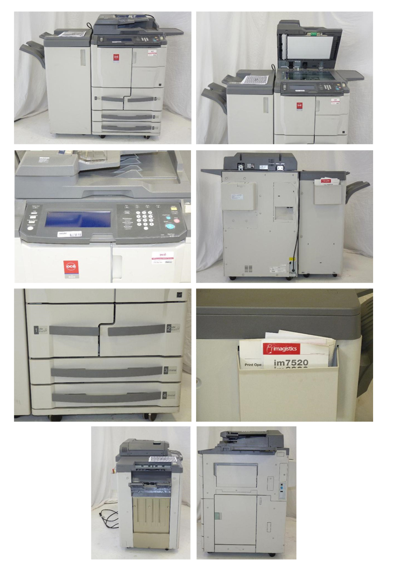 additional info copier sold as shown on this picture oce im6020 ...